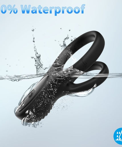 ARMONY - DOUBLE RING VIBRATOR BLACK