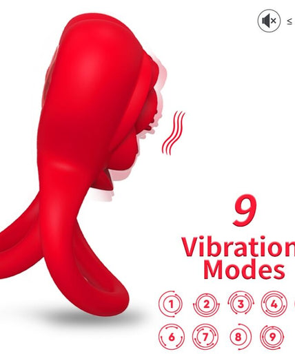 Armony – Ring Vibrator Hart Rood