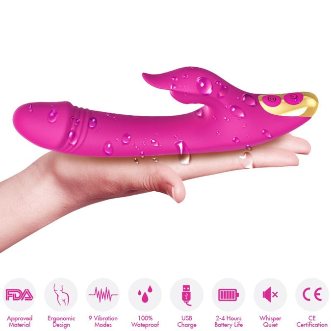 Armony – Liefde Clitoris & G-Spot Zuignap Fuchsia