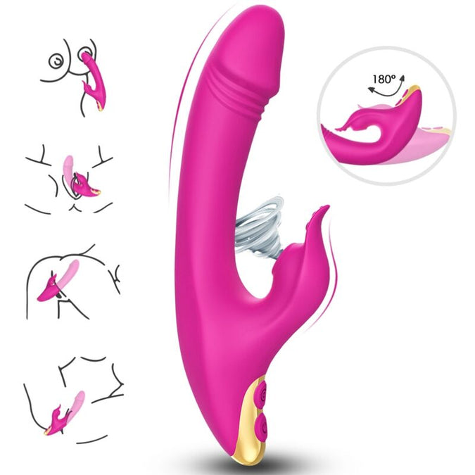 Armony – Liefde Clitoris & G-Spot Zuignap Fuchsia