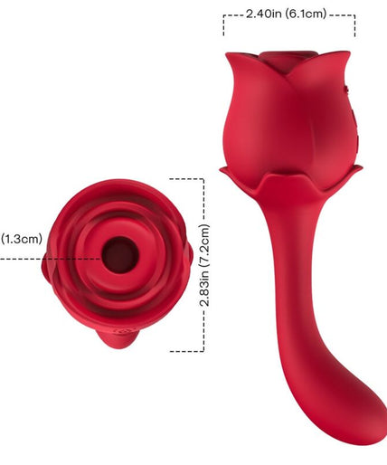 Armony – Roselover Clitoris Suction & Stimulator Red