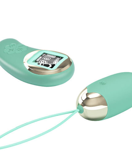 PRETTY LOVE - GREEN REMOTE CONTROL VIBRATING EGG MINE