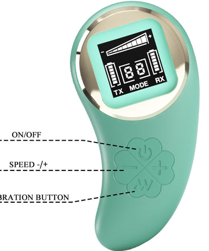 PRETTY LOVE - GREEN REMOTE CONTROL VIBRATING EGG MINE