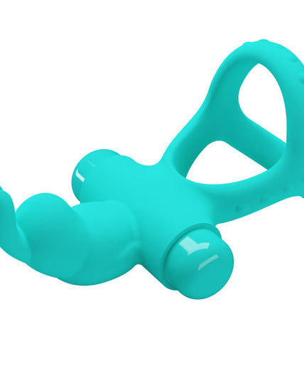PRETTY LOVE - FIGGY GREEN RABBIT VIBRATOR RING