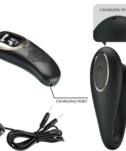 PRETTY LOVE - NATHAN DOUBLE PLEASURE VIBRATOR REMOTE CONTROL