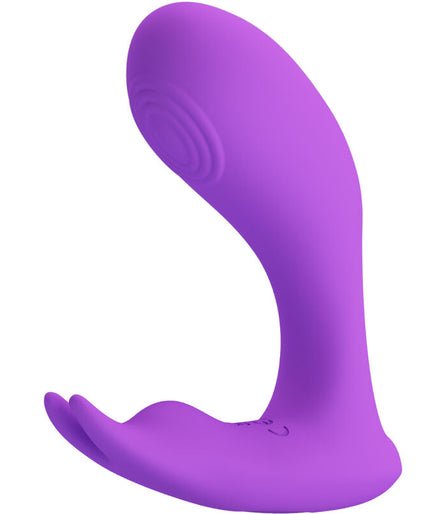 PRETTY LOVE - IDABELLE VIBRATION & PULSATION REMOTE CONTROL VIOLET
