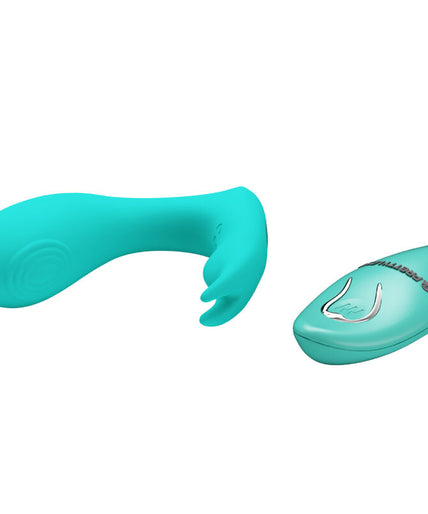 PRETTY LOVE - IDABELLE VIBRATION & PULSATION REMOTE CONTROL BLUE