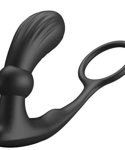 PRETTY LOVE - WARREN BLACK ANAL RING & VIBRATOR