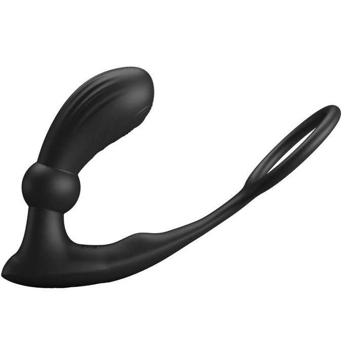 PRETTY LOVE - WARREN BLACK ANAALRING & VIBRATOR