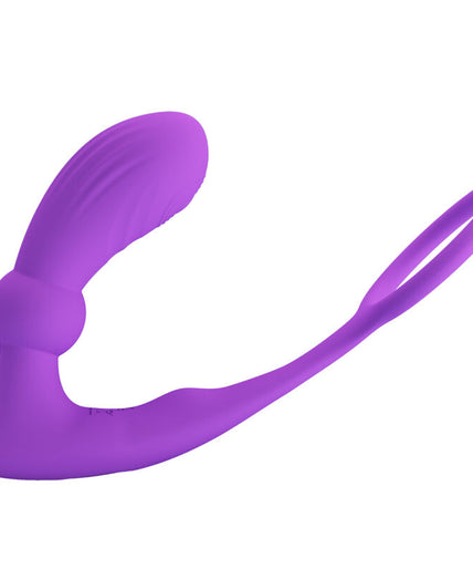PRETTY LOVE - WARREN VIOLET ANAL RING & VIBRATOR