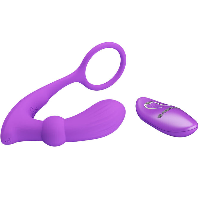 PRETTY LOVE - WARREN VIOLET ANAALRING EN VIBRATOR