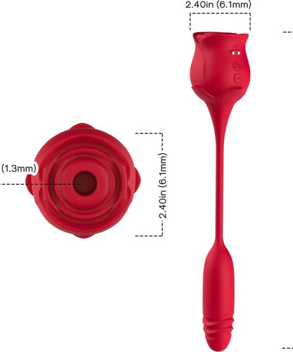 Armony – Roseknigth Clitoris Sucker & Vibrator Red