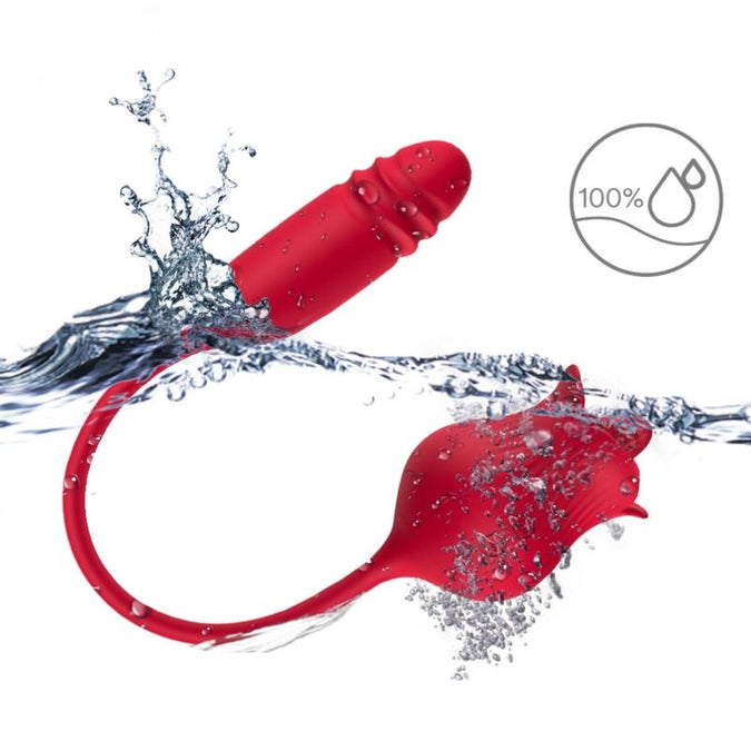 Armony – Roselip Licking Vibrating Clit & Vibrator Red