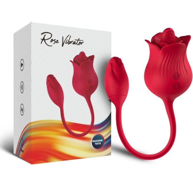 ARMONY - ROZE CLITORIS STIMULATOR VIBRATOR MET STAART 10 MODI ROOD