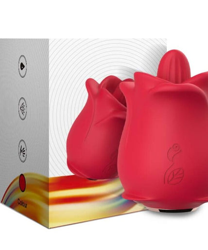 Armony – Rose 10 Modes Licking Clit Vibrator Red