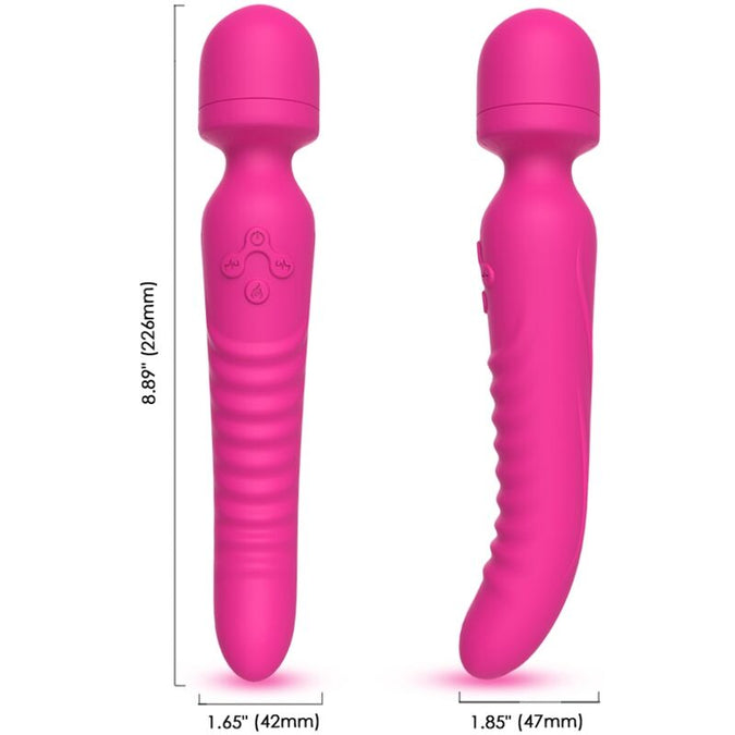 Armony – Missiemassager & Vibrator met Warmte-effect Fuchsia