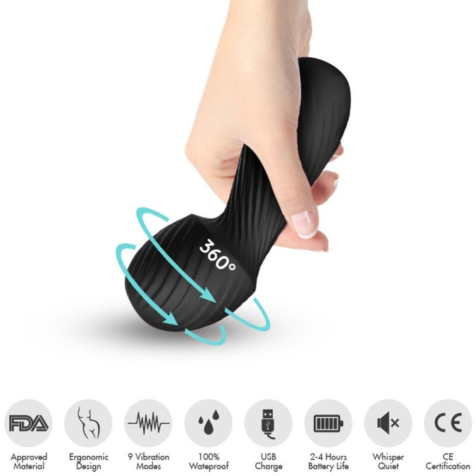 Armony – Dazzle Massager & Vibrator Small Black