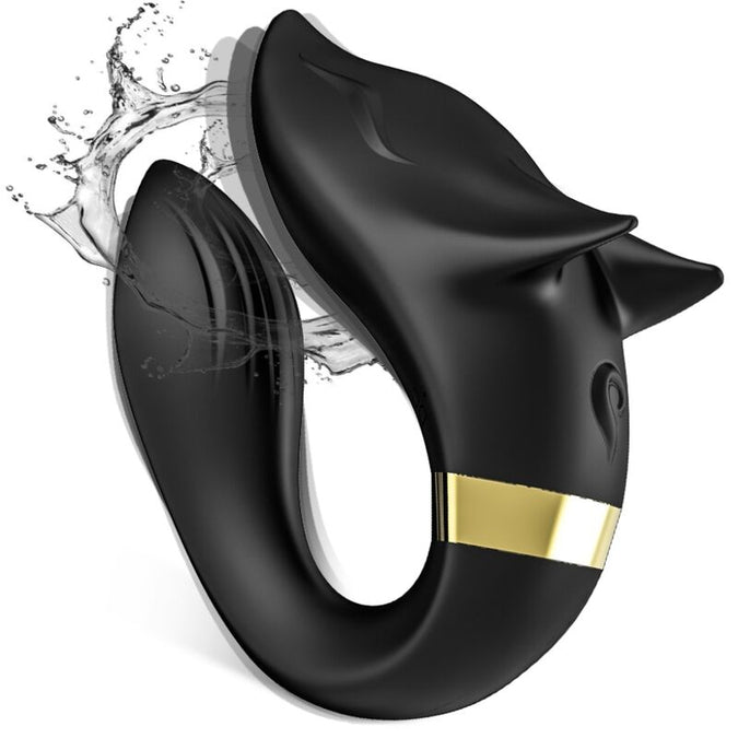 ARMONY - FOX VIBRATOR VOOR PAARTJES AFSTANDSBEDIENING ZWART