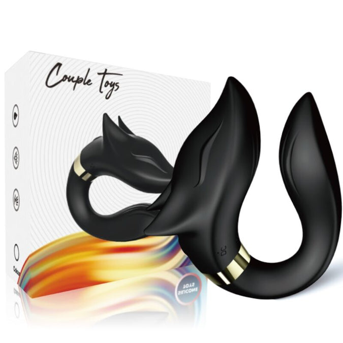 ARMONY - FOX VIBRATOR VOOR PAARTJES AFSTANDSBEDIENING ZWART