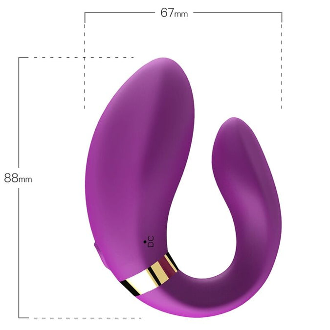 Armony – Crescent Vibrator For Couples Remote Control Purple