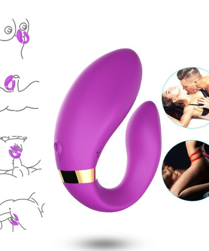 Armony – Crescent Vibrator For Couples Remote Control Purple