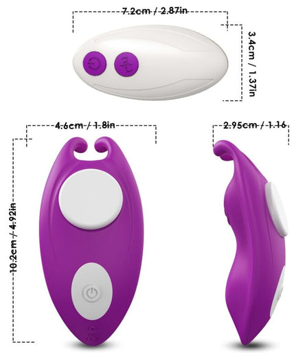 ARMONY - HONEYBEE WEARABLE PANTIES VIBRATOR G-SPOT REMOTE CONTROL PURPLE