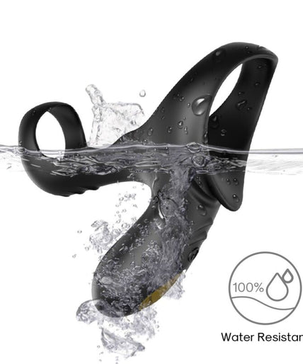 Armony – Ranger Double Vibrator Ring For Couples Black
