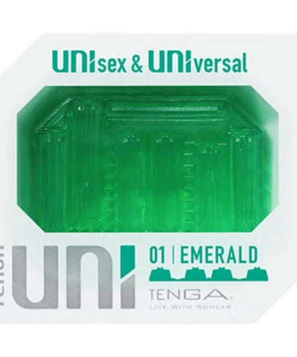 TENGA - UNI EMERALD MASTURBATOR THIMBLE