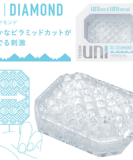 TENGA - UNI VARIETY MASTURBATOR THIMBLE PACK 4 UNITS