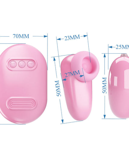 PRETTY LOVE - MAGIC BOX VIBRATING BULLET & PINK STIMULATOR