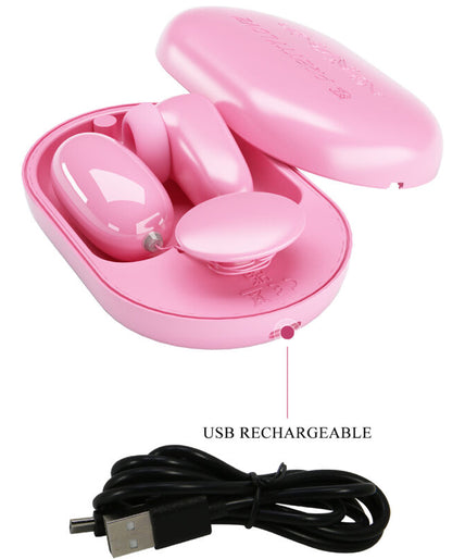 PRETTY LOVE - MAGIC BOX VIBRATING BULLET & PINK STIMULATOR
