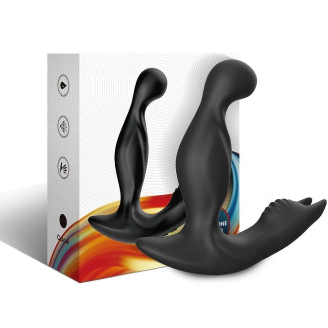 Pleasurements – Armony – Bat King Rotating & Vibrating Prostate Massager With Remote Control – Black
