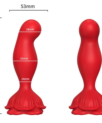ARMONY - PINK VIBRATOR & ANAL PLUG REMOTE CONTROL RED