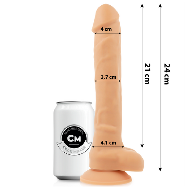 Cock Miller – Silicone Density Articulable Cocksil Dildo 24 cm