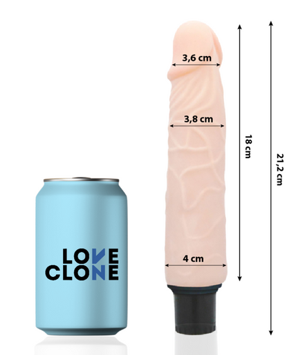 LOVECLONE - FINN SELF LUBRICATION VIBRATOR 21.2 CM -O- 3.8 CM