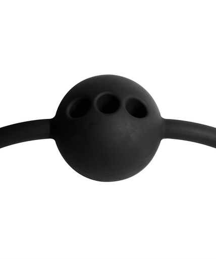 FETISH SUBMISSIVE BONDAGE - BREATHABLE SILICONE BALL GAG