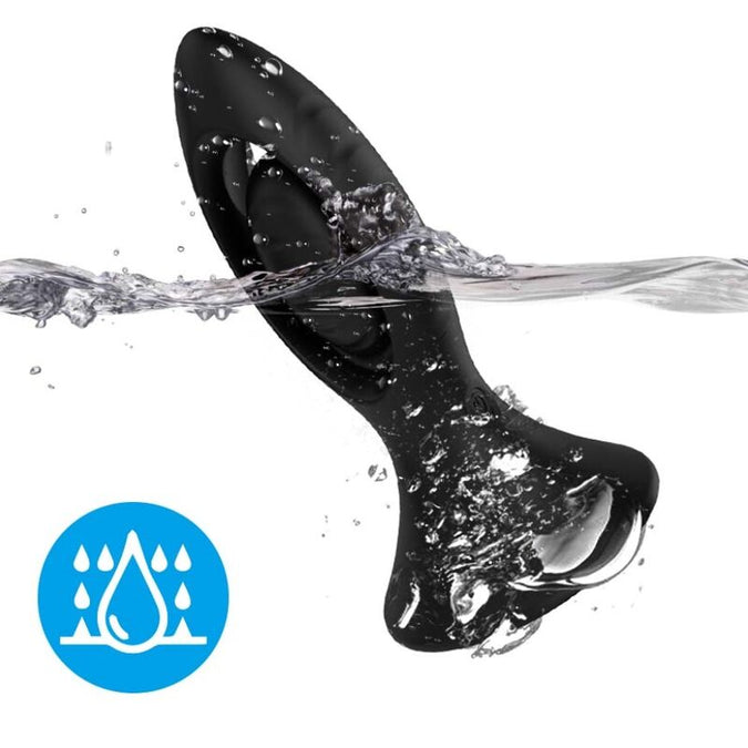 Armony – Vibrator & Anal Plug Silicone Black