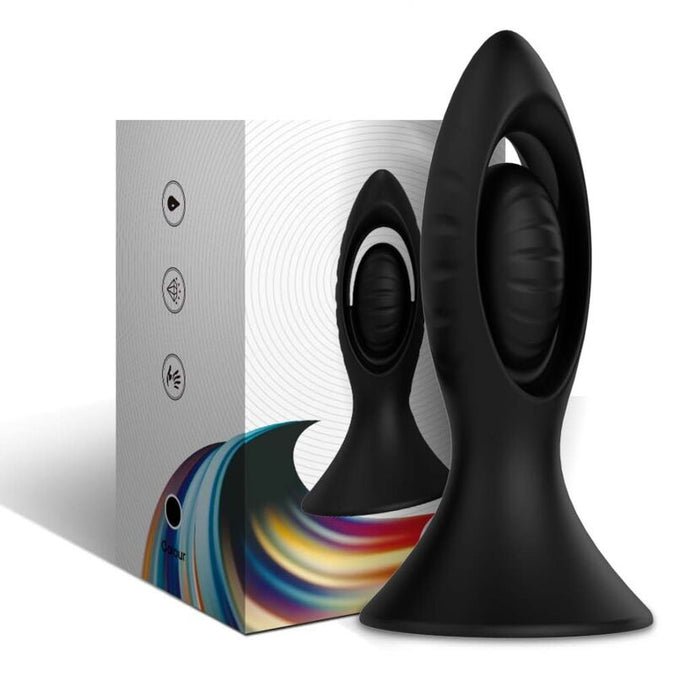 Armony – Vibrator & Anal Plug Silicone Black