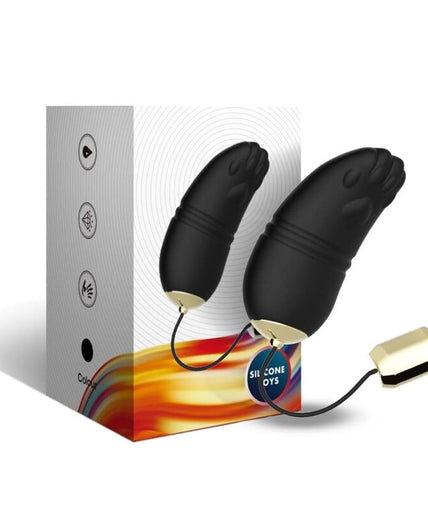 ARMONY - KITTY EGG VIBRATOR G-SPOT AFSTANDSBEDIENING ZWART