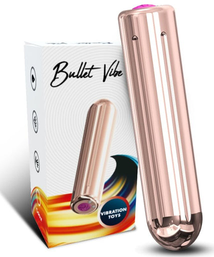ARMONY - WARHEAD VIBRATOR BULLET REMOTE CONTROL GOLDEN 2 CM X 8.8 CM