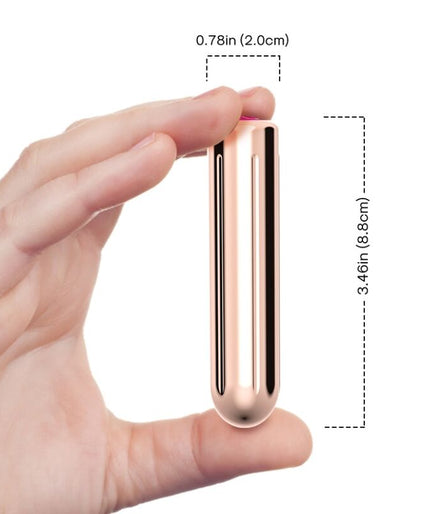 ARMONY - WARHEAD VIBRATOR BULLET REMOTE CONTROL GOLDEN 2 CM X 8.8 CM