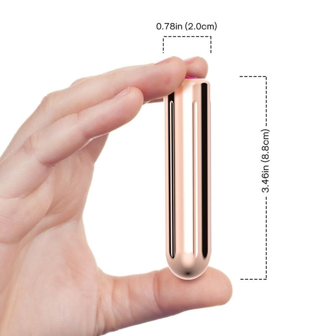 ARMONY - KOGELVIBRATOR MET AFSTANDSBEDIENING GOUDKLEURIG 2 CM X 8,8 CM
