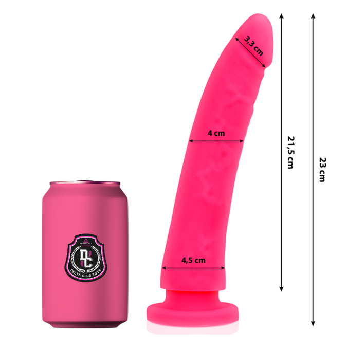 Pleasurements – Delta Club – G – Spot Dildo Medical Silicone 23 Cm Ø 4.5 Cm | Pink
