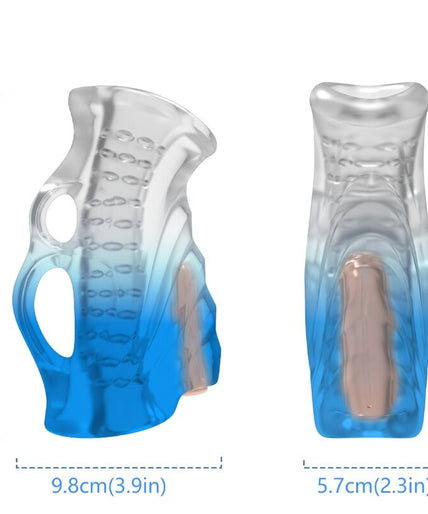 ARMONY - MASTURBATOR FINGER & VIBRATOR BLUE GRADIENT