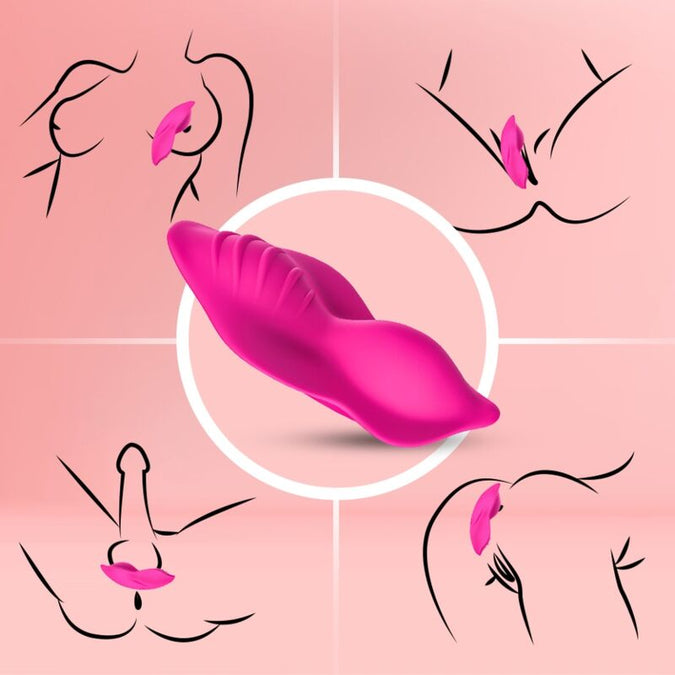 Armony – Whisper Draagbare Slip Vibrator Met Afstandsbediening Fuchsia