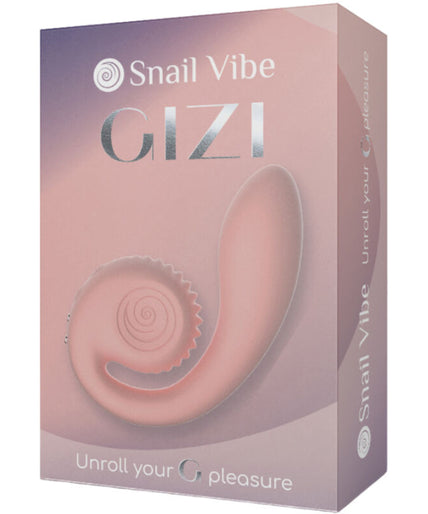 SNAIL VIBE - GIZI DUAL STIMULATOR PINK