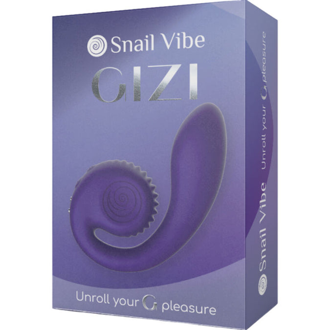 Snail Vibe – Gizi Dual Stimulator Purple
