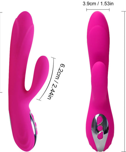 Armony – Flexibler Vibrator & Stimulator mit Fuchsia Wärmeeffekt