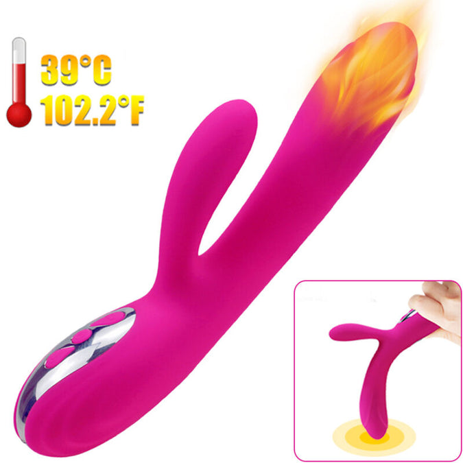 Armony – Flexible Vibrator & Stimulator With Fuchsia Heat Effect