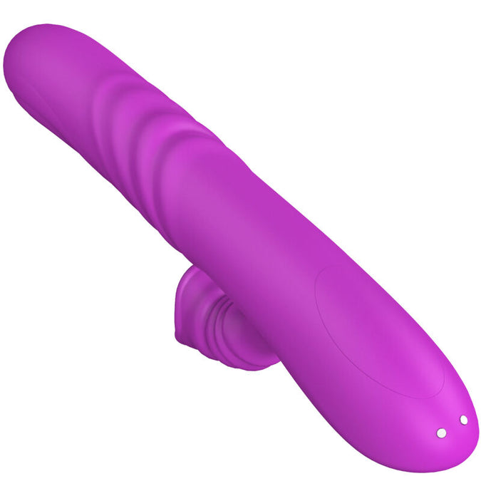 Armony – Angelia multifunctionele vibrator met stimulerende tong, violet warmte-effect
